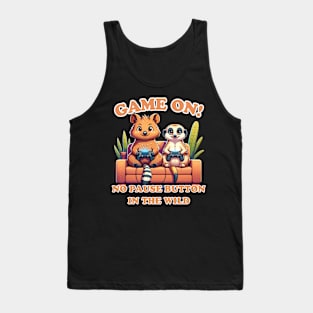 Wild Gaming Duo: Unstoppable Adventure Tank Top